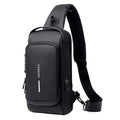 Mochila Anti-Furto com Senha USB Slim Bag